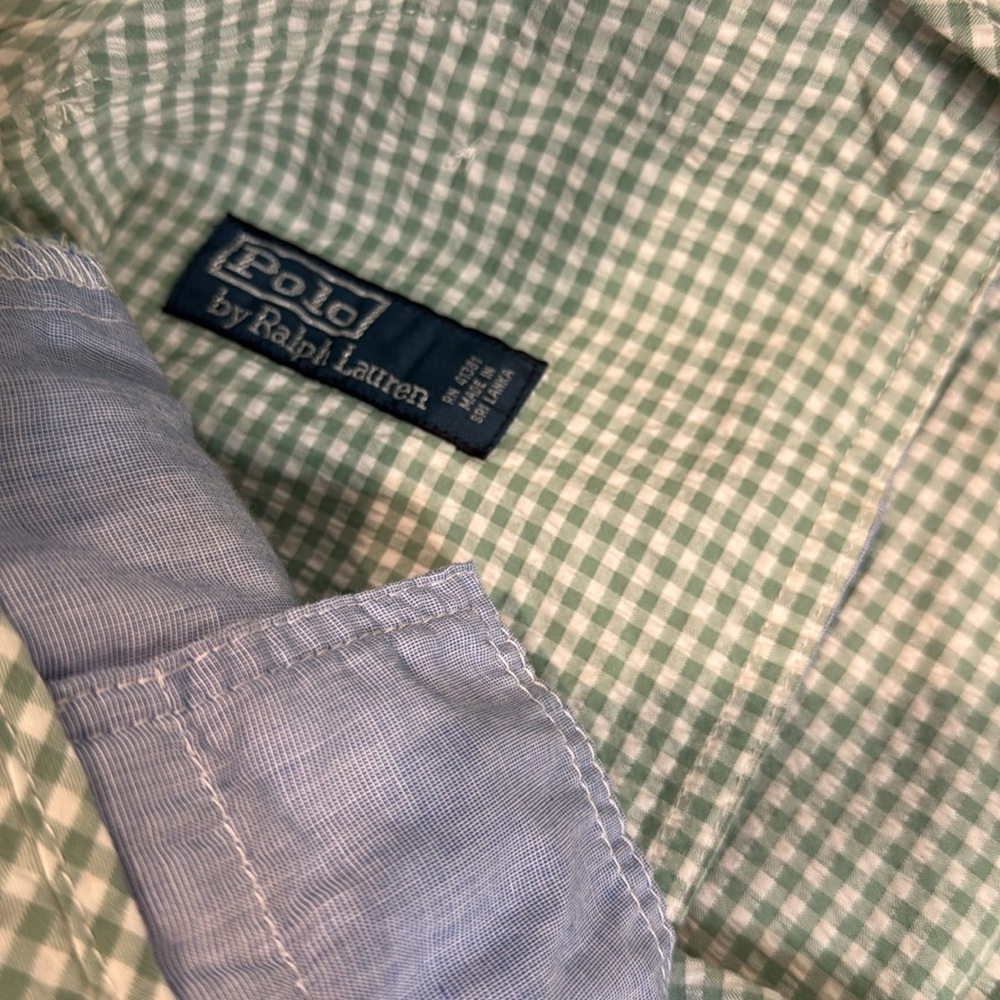 Polo Ralph Lauren Shorts checked 54B NWOT - Picture 3 of 5